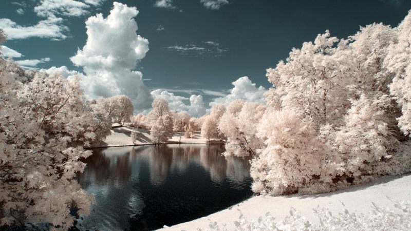 0f5e3c8cc2b06cfe9cfc5a8446d83d81.jpg 攝影技巧:紅外攝影下的綠色變成了雪景(圖3)