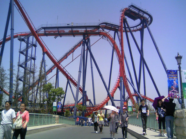 10大中國最好玩的過山車--置頂表情