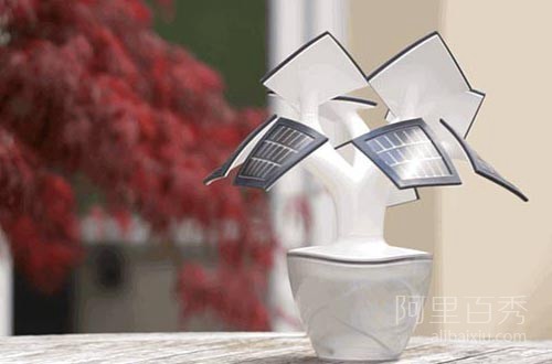 會充電的樹，既可以充電又可以照明，實用又美觀--置頂表情