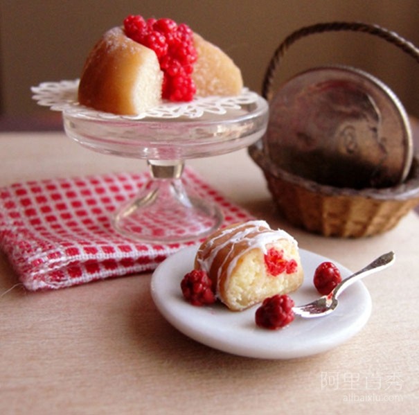 逼真的微型粘土食物雕塑 讓人想要流口水--置頂表情