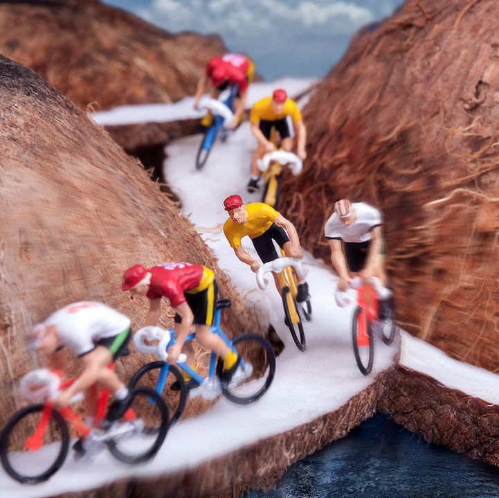 微距攝影的食物和人偶，每個都是不同的故事--置頂表情